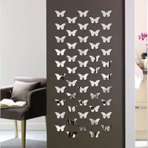 Bikri Kendra Acrylic Mirror Wall Stickers