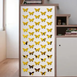 Bikri Kendra Acrylic Mirror Wall Stickers