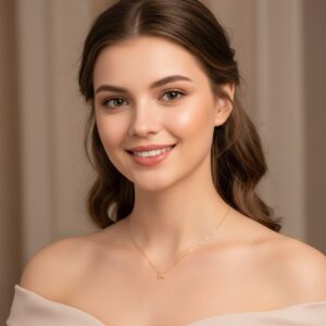 Custom English Initial Necklace