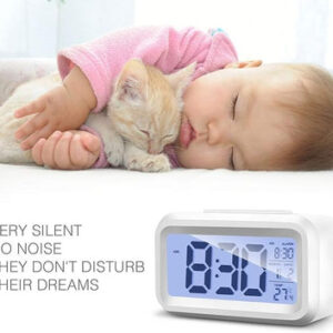 Digital LCD Alarm Clock